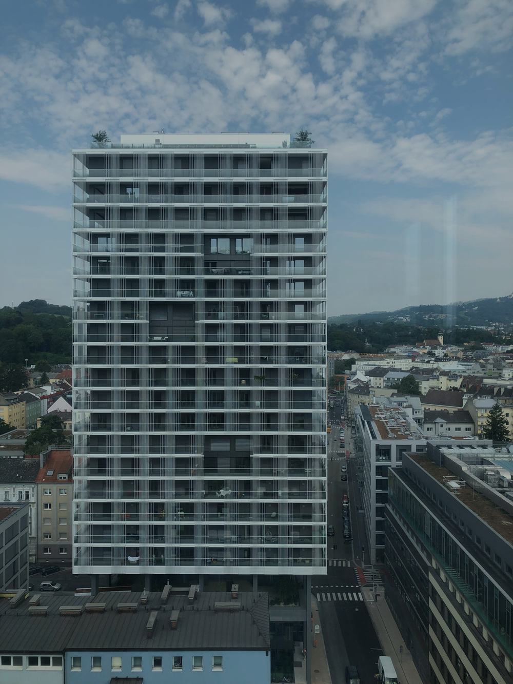 Wohngebäude, dessen Objektbuchhaltung ausgelagert wird